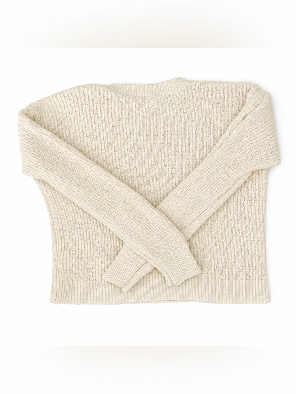 GAP- Knit Cream Swearer, cute/fall aesthetic
